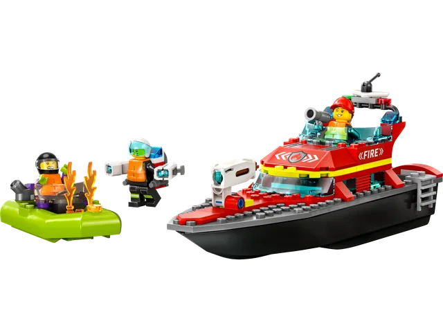 Reddingsboot Brand LEGO-set