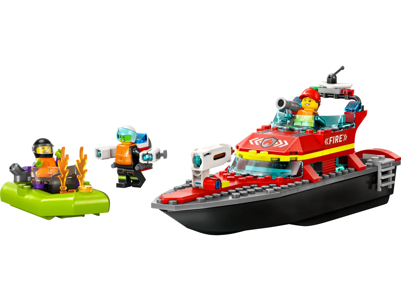 Reddingsboot Brand LEGO-set
