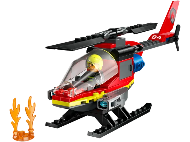 Brandweerhelikopter LEGO-set