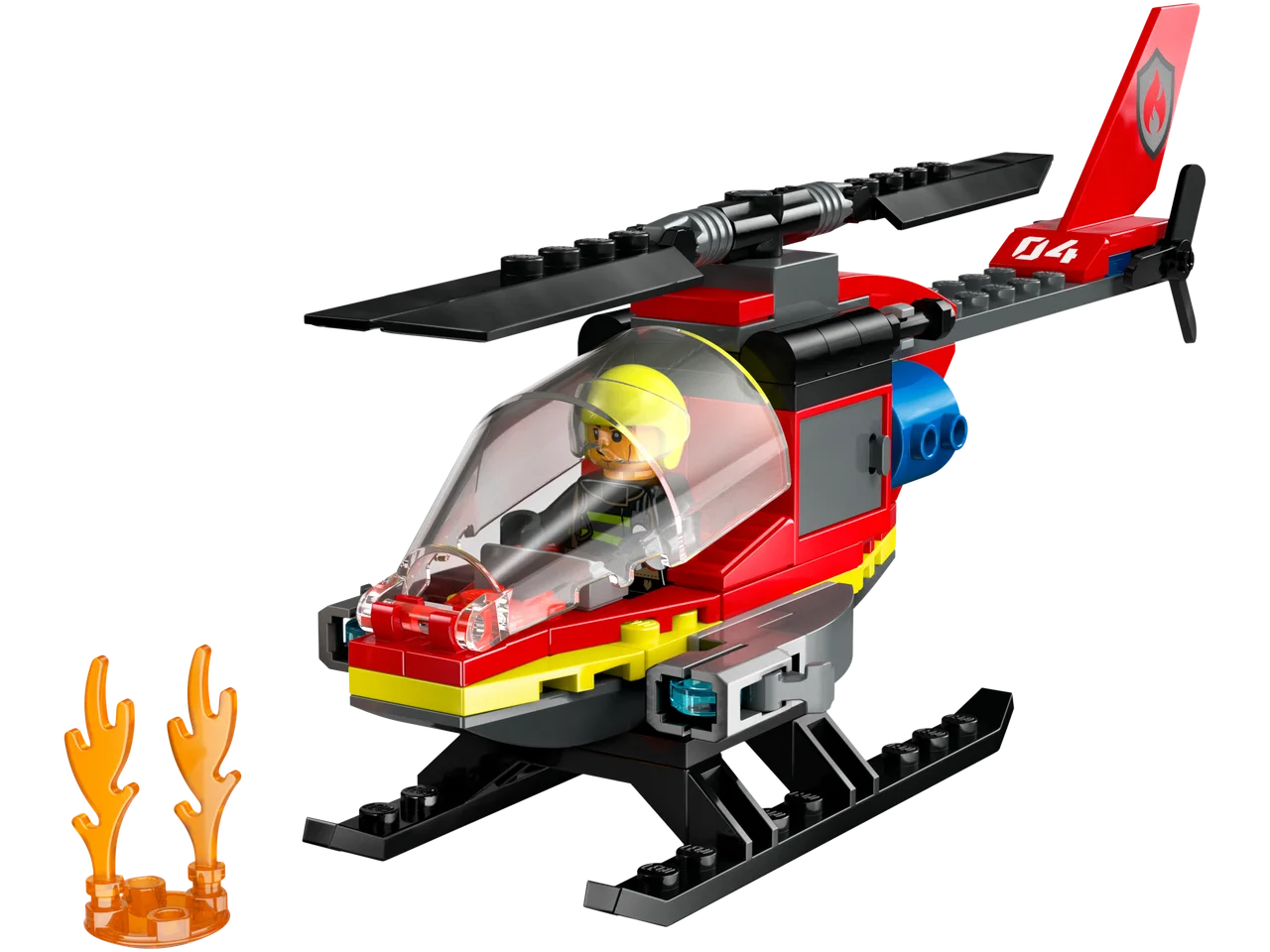 Brandweerhelikopter LEGO-set