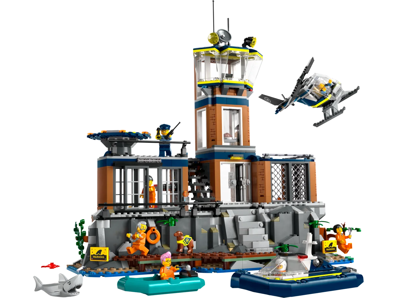 Politiegevangeniseiland LEGO-set