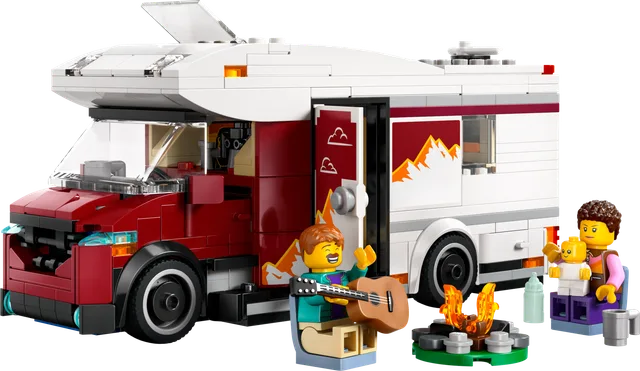 Avontuurlijke camper LEGO-set