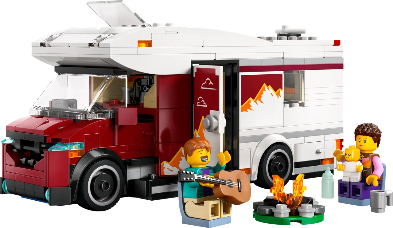 Avontuurlijke camper LEGO-set