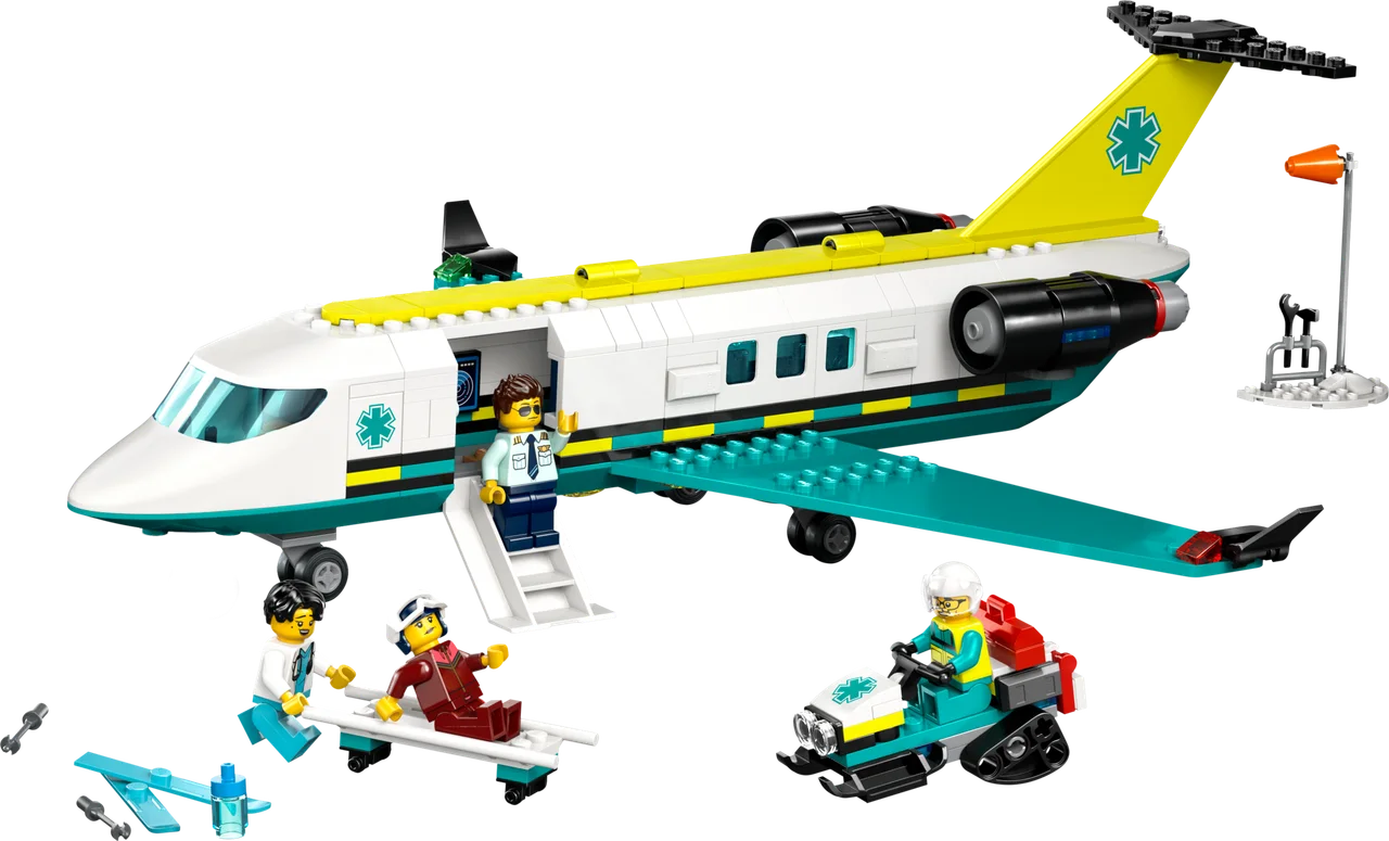 Ambulancevliegtuig LEGO-set