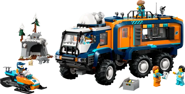 Laboratoriumtruck op de Noordpool LEGO-set