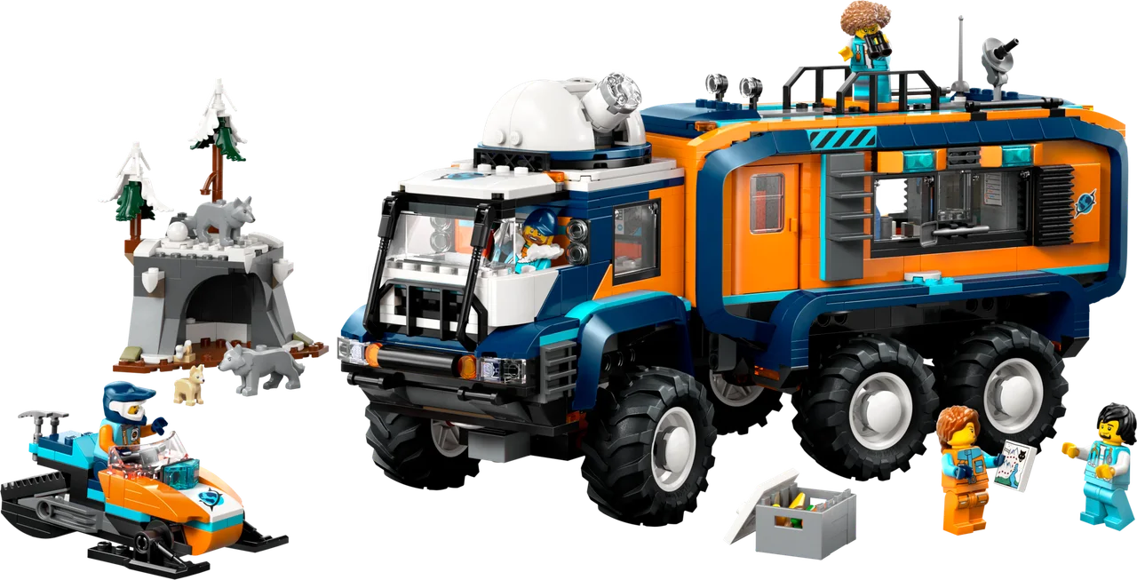 Laboratoriumtruck op de Noordpool LEGO-set