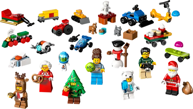 City Advent Calendar 2025 LEGO-set