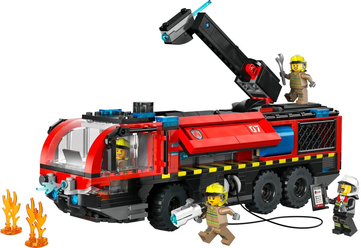 Luchthaven brandweertruck LEGO-set