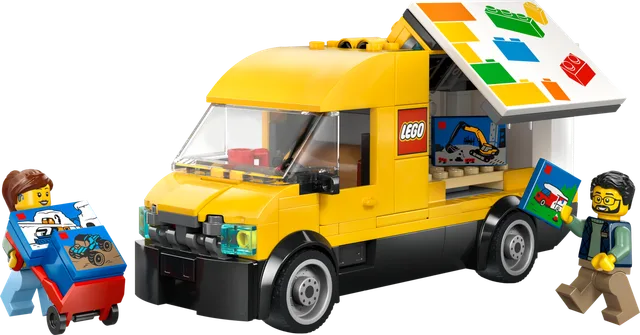 De LEGO bestelwagen LEGO-set