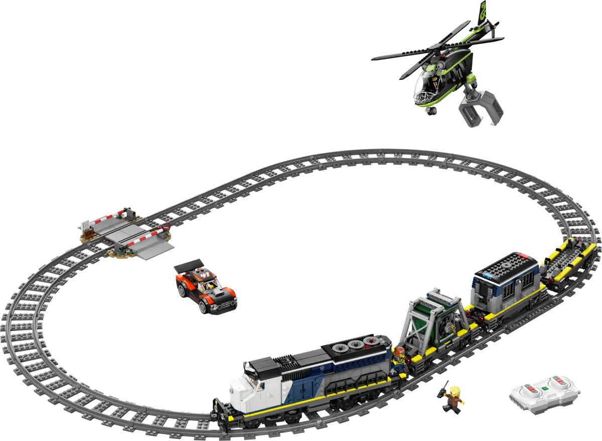 Overval op politietrein LEGO-set