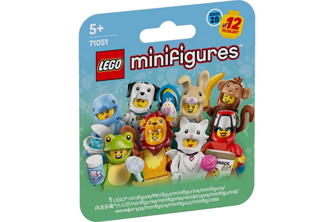 Serie 28: Dierenkostuums LEGO-set