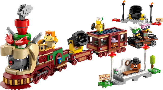 The Bowser Express Train LEGO-set