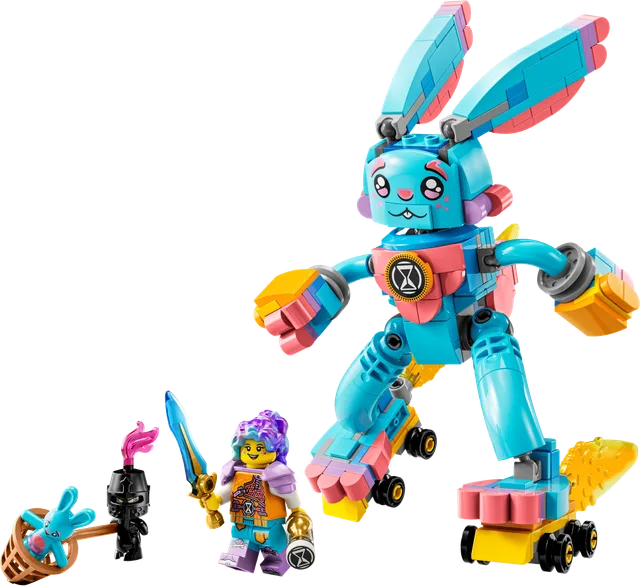 Izzie and Bunchu the Bunny LEGO-set