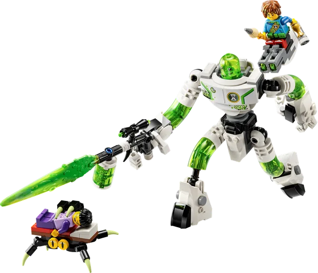 Mateo and Z-Blob the Robot LEGO-set