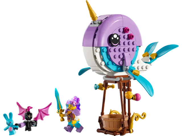 Izzie's Narwhal Hot-Air Balloon LEGO-set