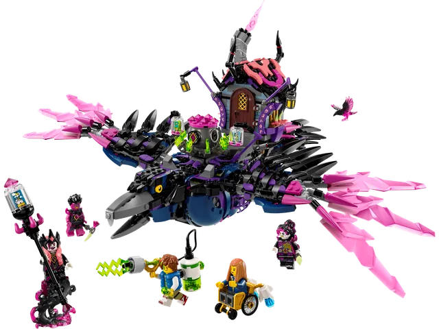 The Never Witch's Midnight Raven LEGO-set