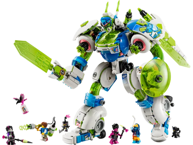 Mateo and Z-Blob the Knight Battle Mech LEGO-set