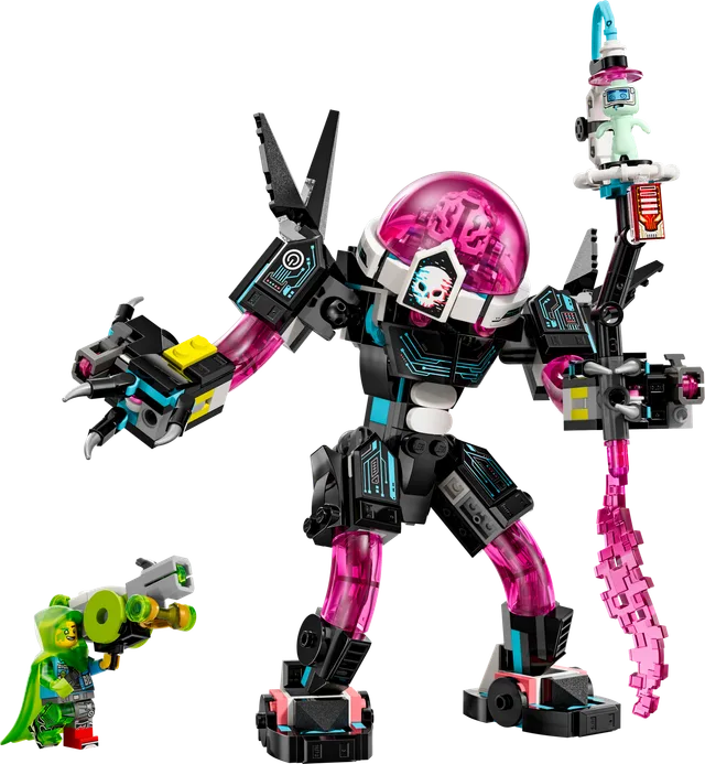 Mateo vs. cyberbreinmecha LEGO-set