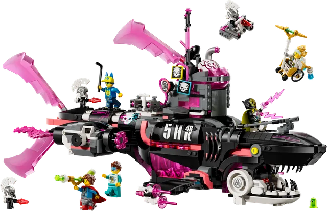 Nachtmerrie haaienonderzeeër LEGO-set