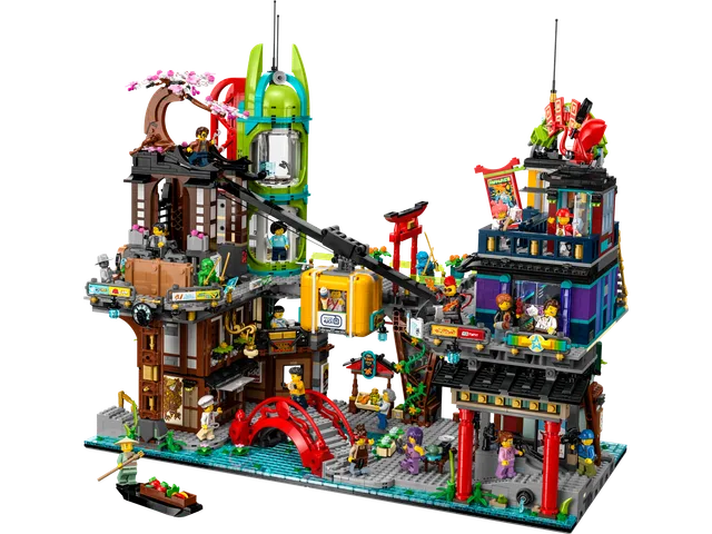 NINJAGO City Markets LEGO-set