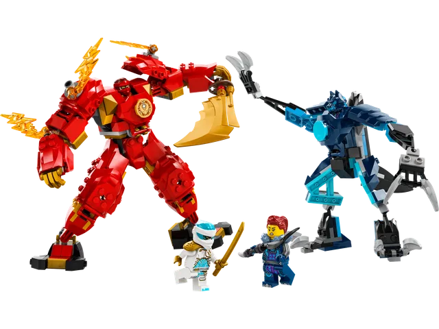 Kai's elementaire vuurmecha LEGO-set