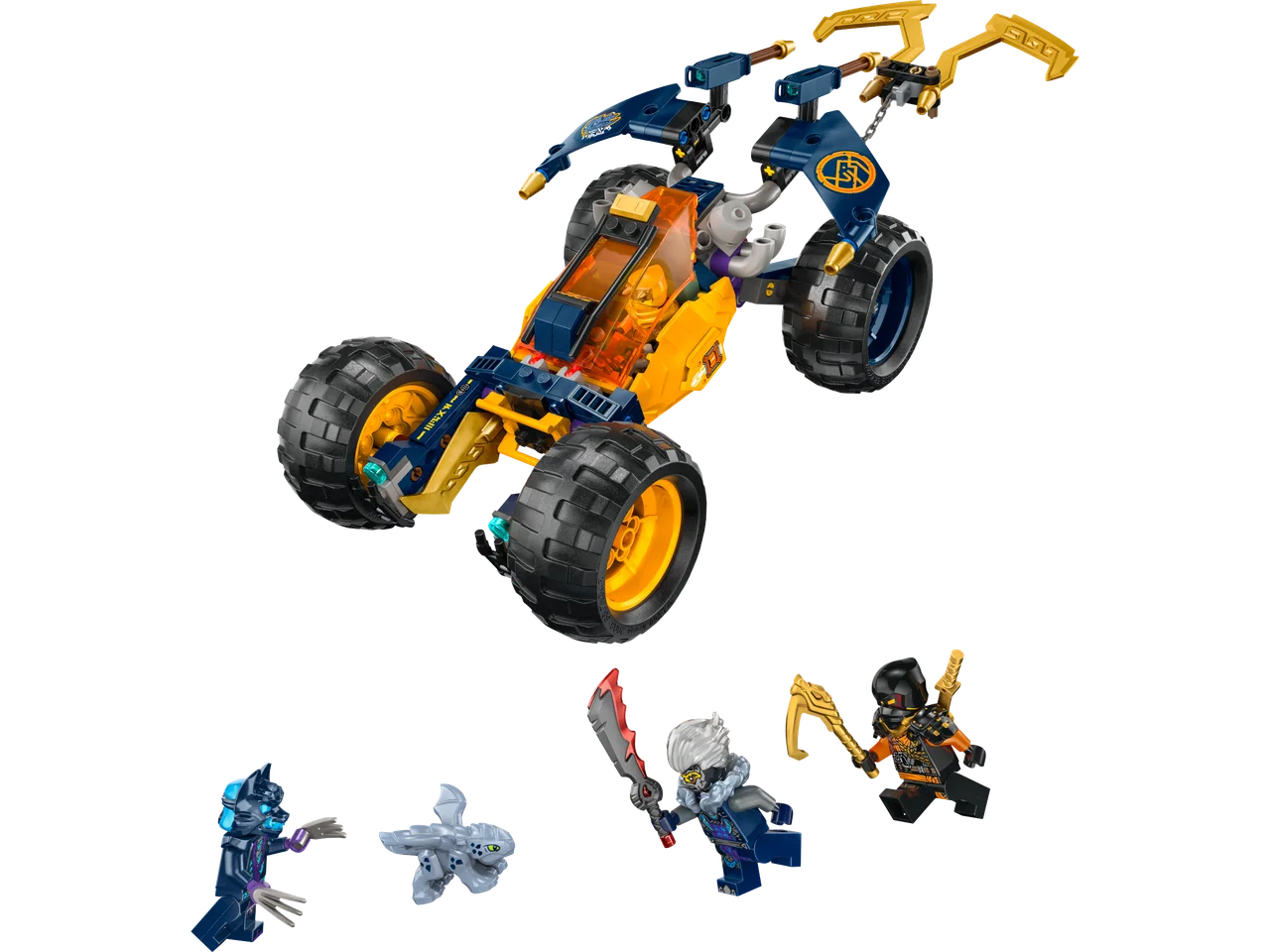 Arins ninjaterreinbuggy LEGO-set