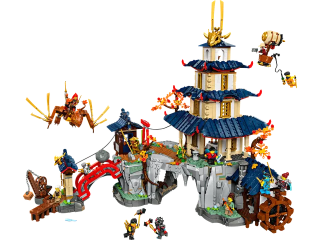 Toernooi tempelstad LEGO-set