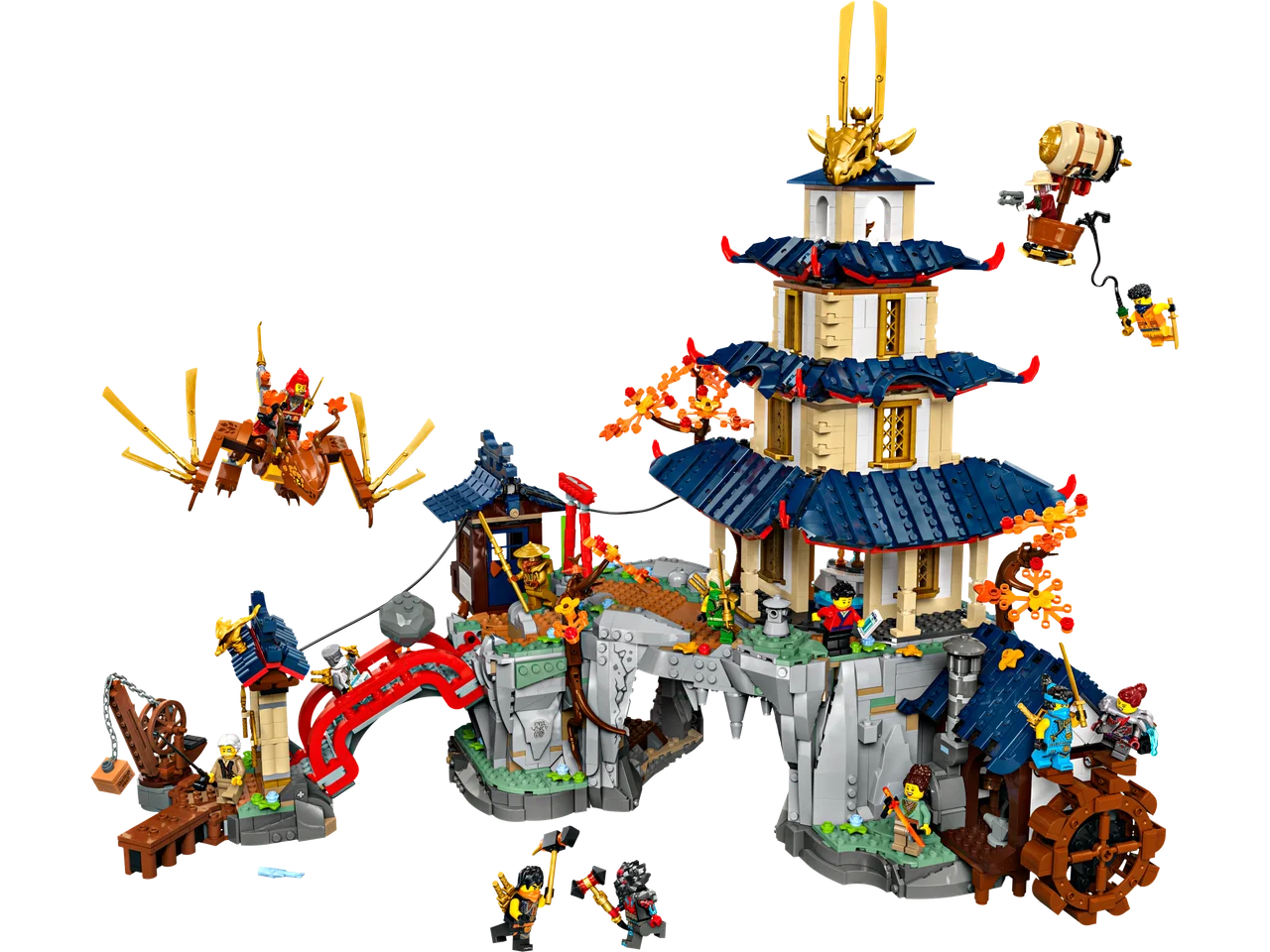 Toernooi tempelstad LEGO-set