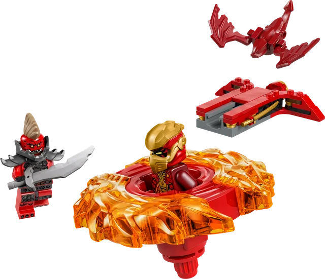 Kai's Dragon Spinjitzu Spinner LEGO-set
