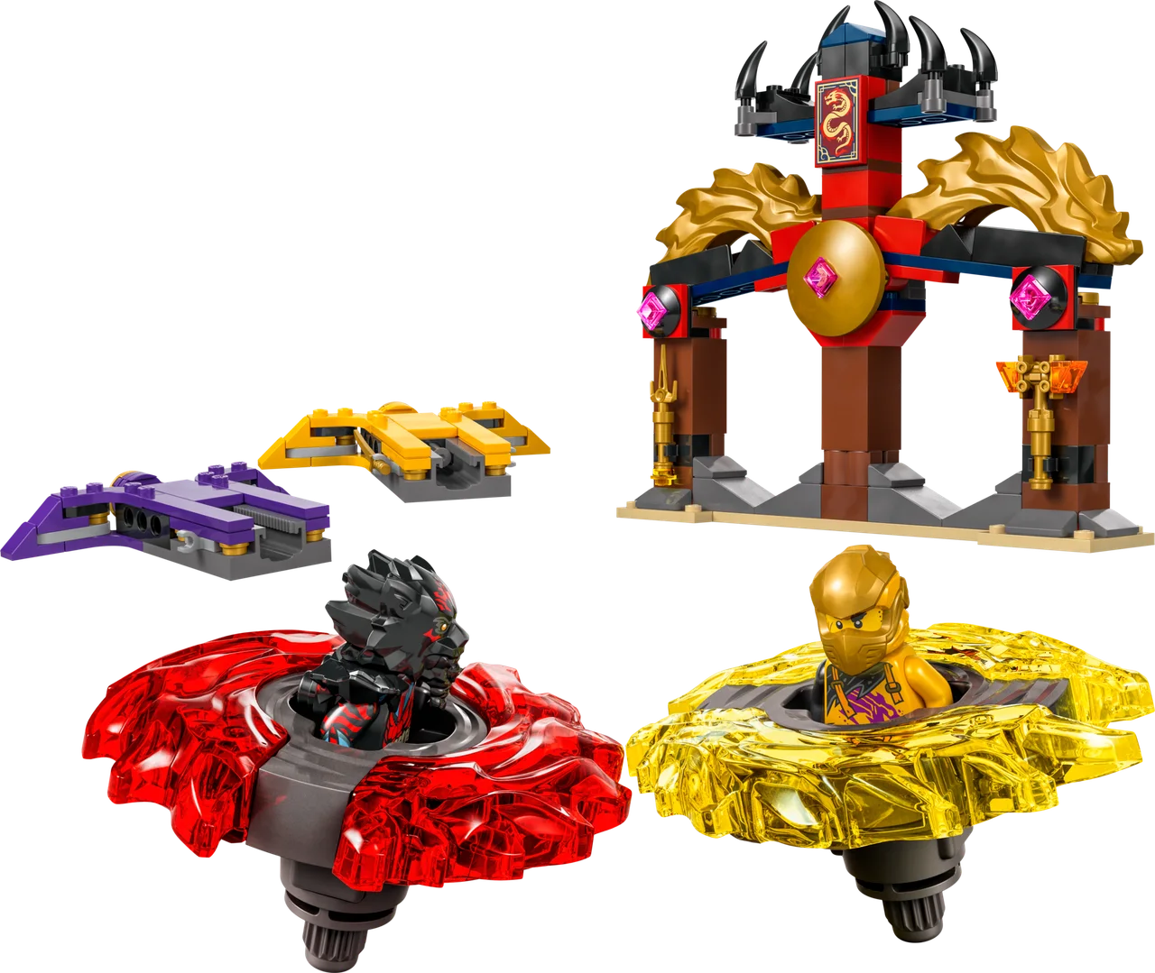 Spinjitzu drakenstrijdpakket LEGO-set