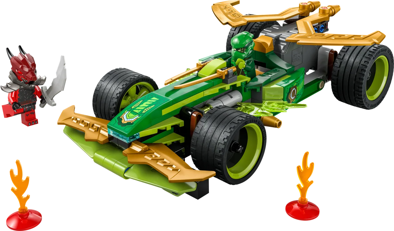 Lloyds pull-back racewagen LEGO-set