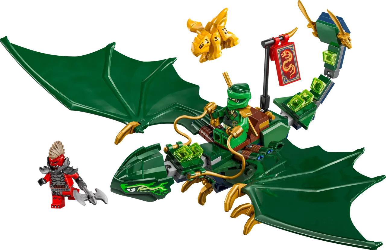 Lloyds groene bosdraak LEGO-set
