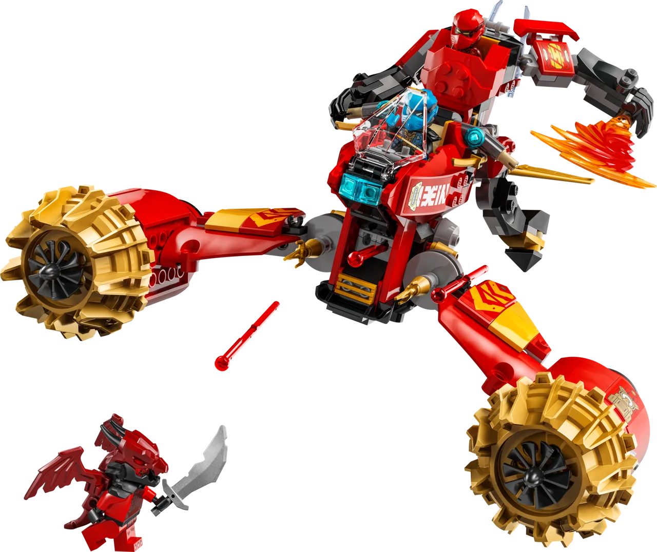 Kai's mechastormvoertuig LEGO-set
