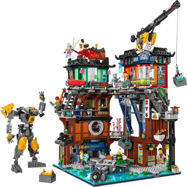 NINJAGO City werkplaatsen LEGO-set