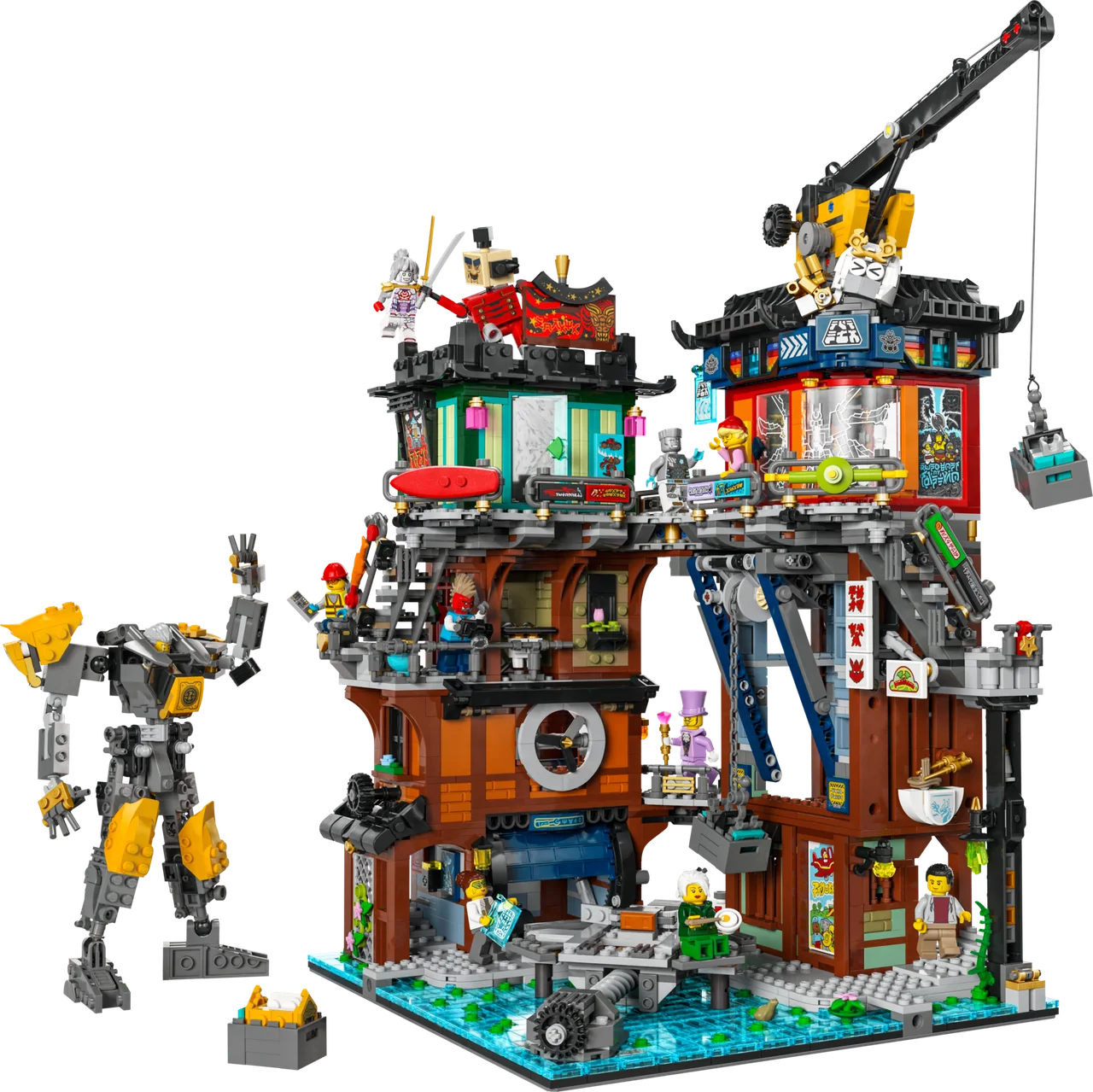 NINJAGO City werkplaatsen LEGO-set