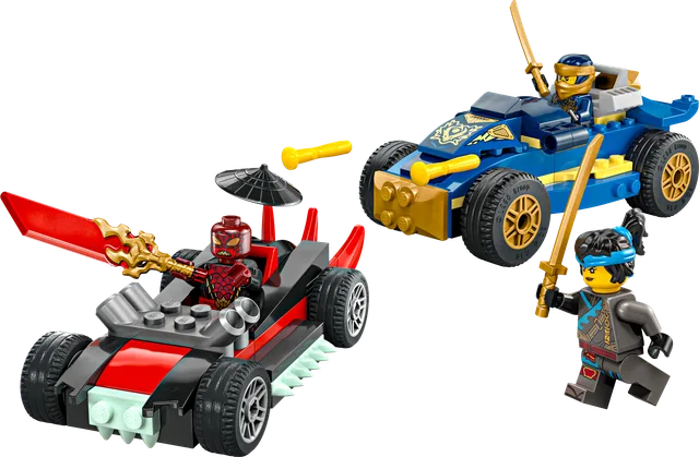 Rogue vs. Drix racewagenduel LEGO-set