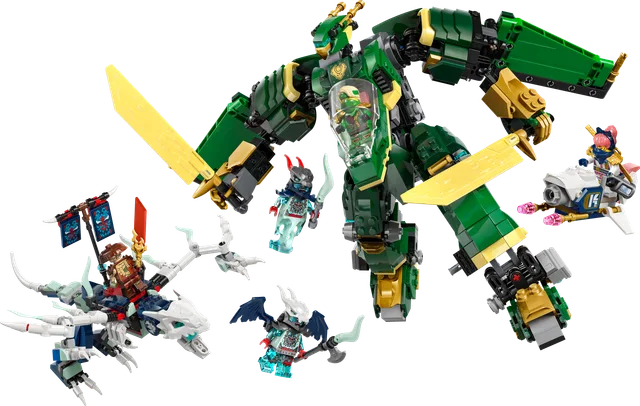 Lloyds vliegtuigmecha LEGO-set