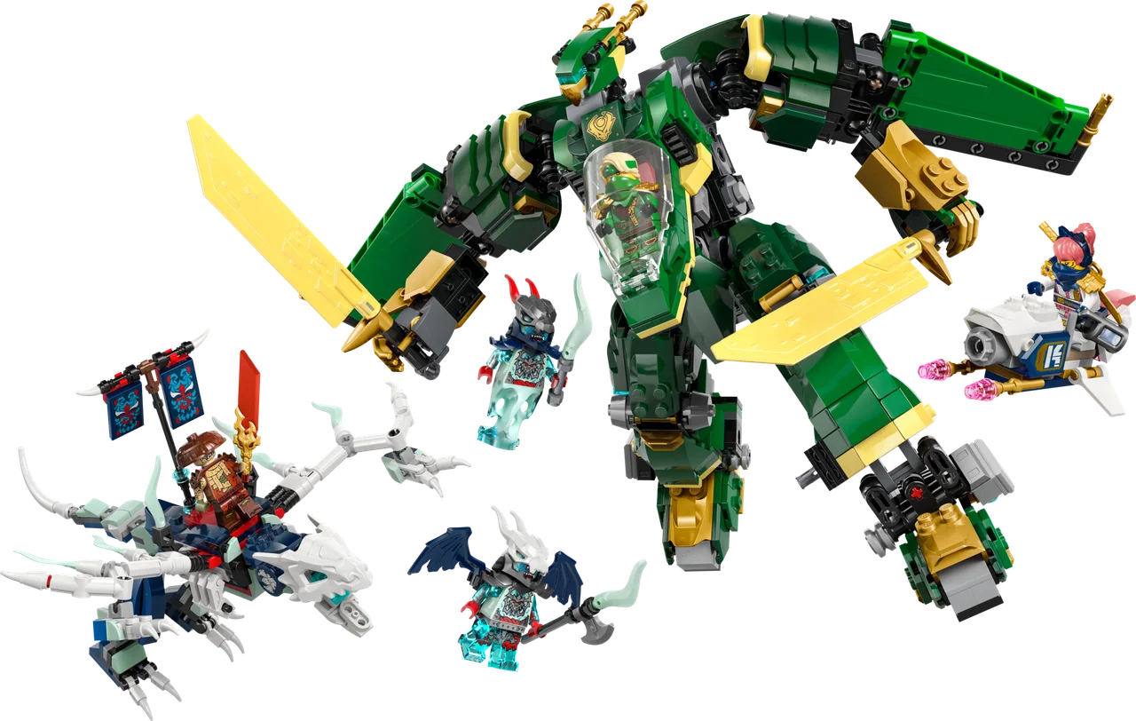 Lloyds vliegtuigmecha LEGO-set