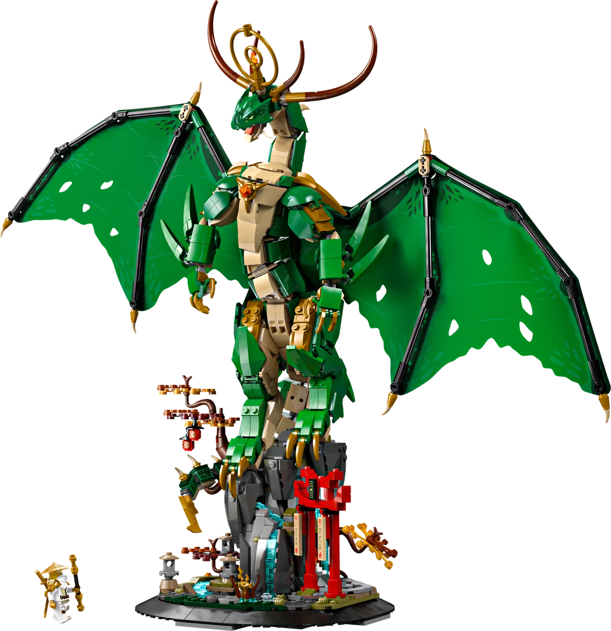De drakenbewaker LEGO-set
