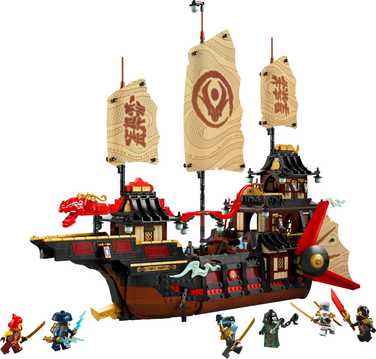 De Tempel Bounty LEGO-set