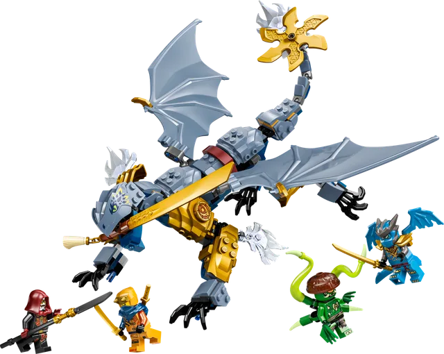 Ninjadraak Riyu's strijd LEGO-set
