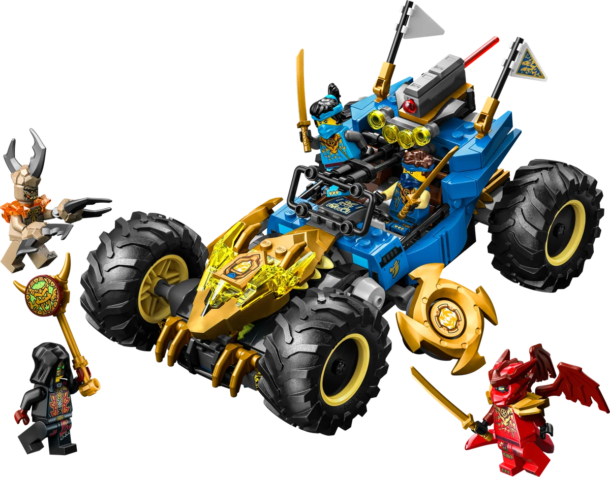 Jay's transformerende auto LEGO-set