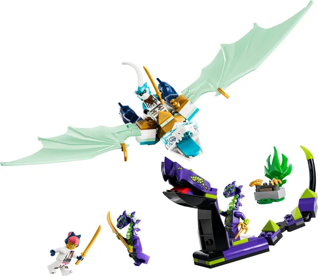 Zane's ijsdraakgevecht LEGO-set
