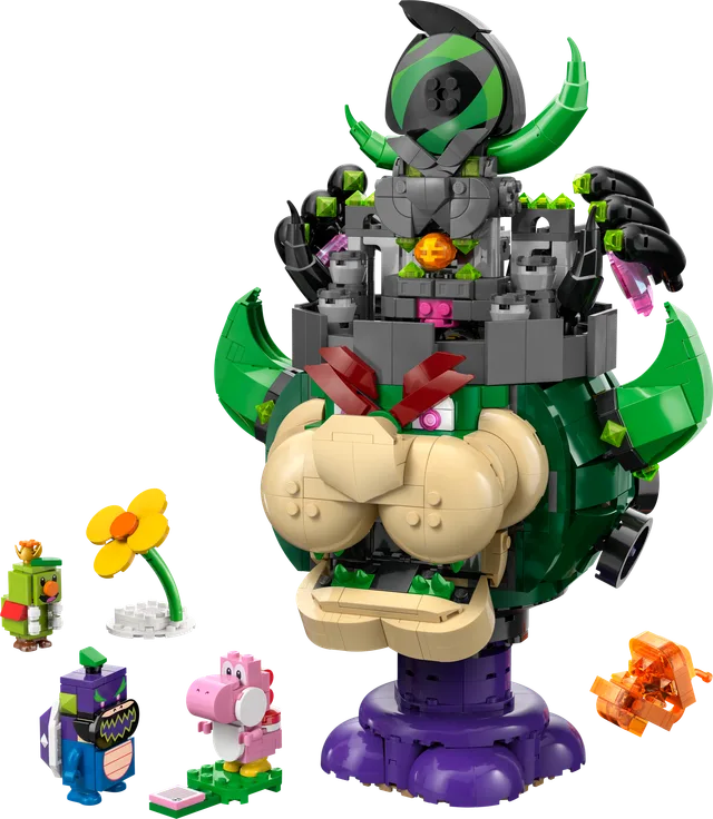 Prins Florian en Kasteel-Bowser LEGO-set