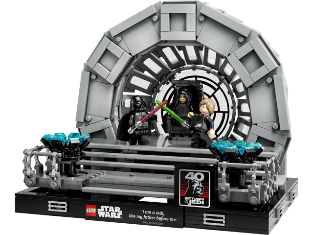 Emperor's Throne Room Diorama LEGO-set
