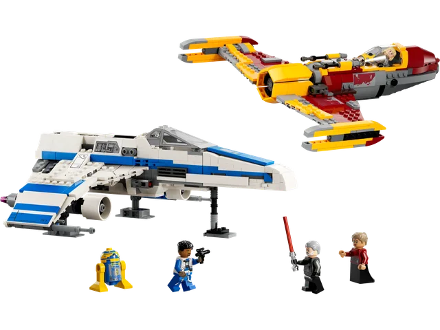 New Republic E-Wing vs. Shin Hati’s Starfighter LEGO-set