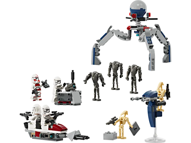 Clone Trooper & Battle Droid Battle Pack LEGO-set