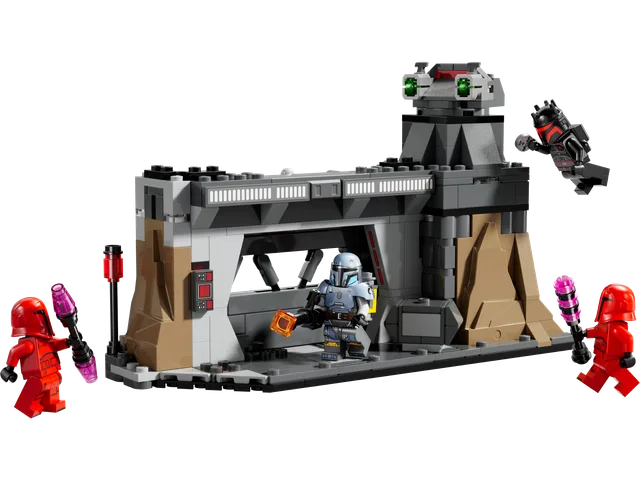 Paz Vizsla and Moff Gideon Battle LEGO-set