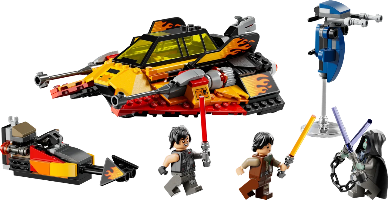 The Force Burner Snowspeeder LEGO-set