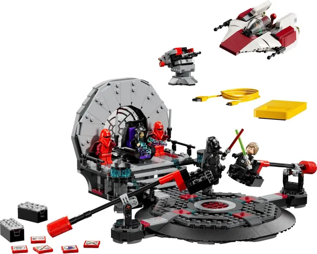 Throne Room Duel & A-Wing LEGO-set